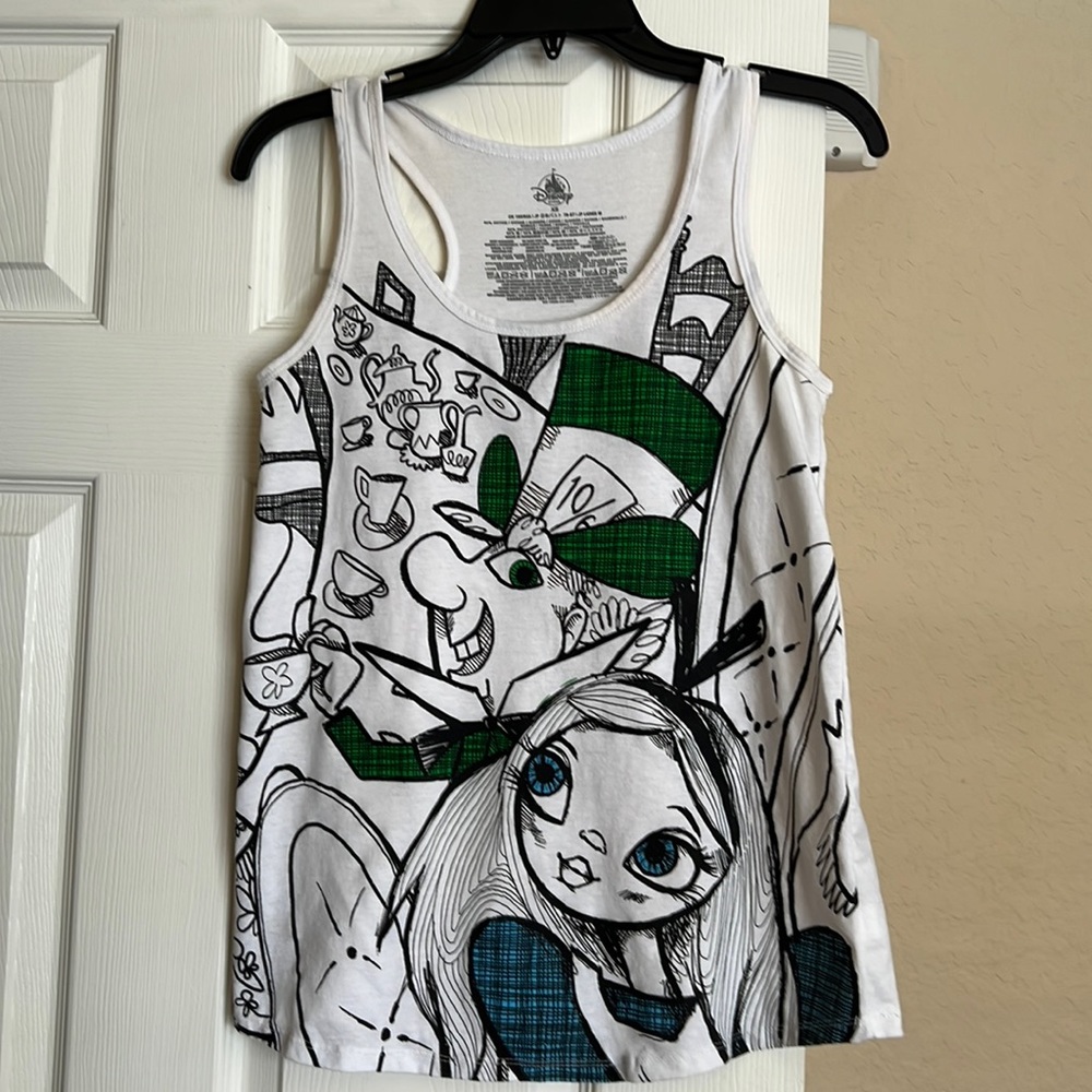 Disney Alice in Wonderland racerback tank